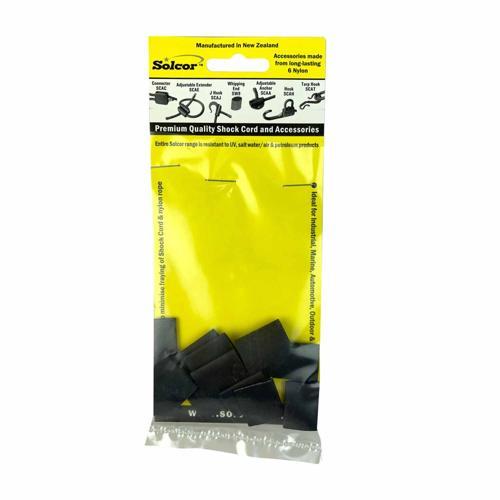 Solcor Whipping Ends Pack of 12 Black