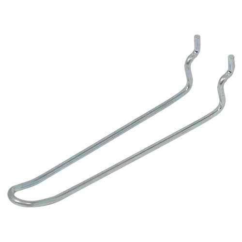 Crawford Loop Pegboard Hooks 112mm Zinc Plated Pack of 2