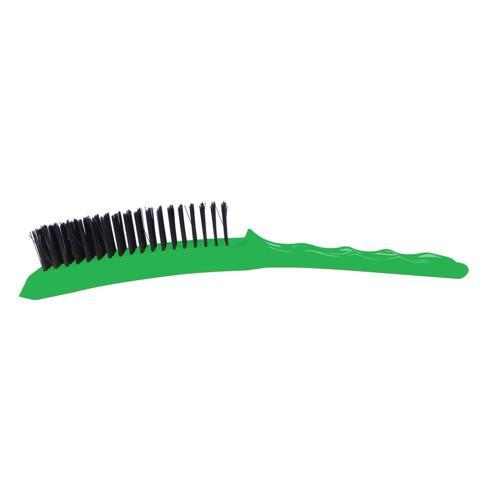 Plastic Long Hdle SS Hand Brush Josco 4R