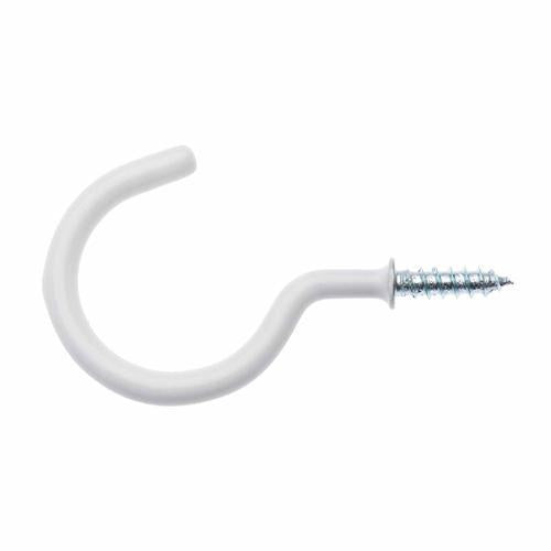 Zenith Cup Hooks 50 X 3.7mm Plastic Coated Pack of 2
