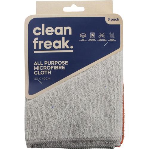 Clean Freak Microfibre All Purpose Cloths