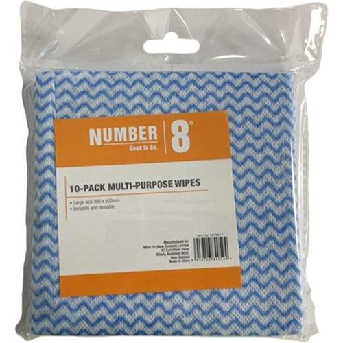 Wipes 300X600MM 10PK Number 8