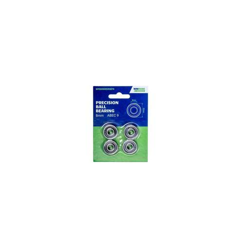 Precision Ball Bearings Black 22mm Pack of 4
