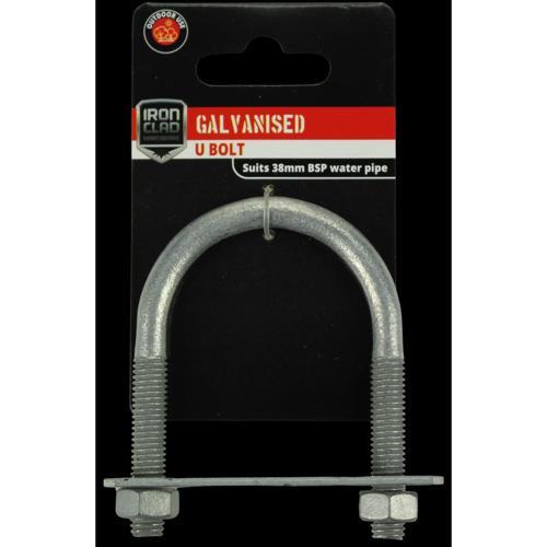 Iron Clad U Bolt 38mm Galvanised