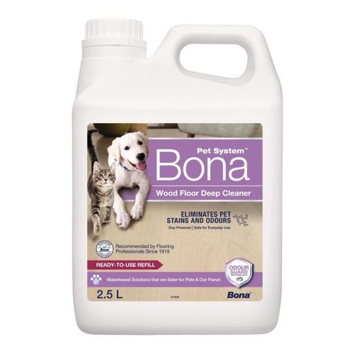 Bona Floorcare Pet System Wood Floor Cleaner 2.5L Purple