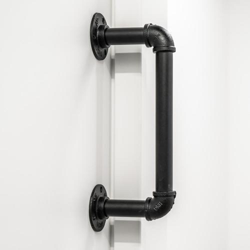 Iron Moa Medium Pull Handle 330 X 115 X 70mm Black