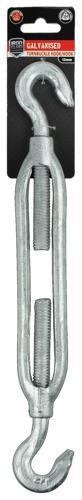 Iron Clad Turnbuckle Hook/Hook 12mm Galvanised