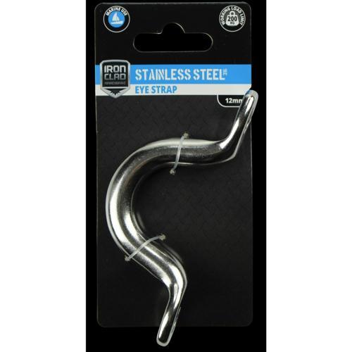 Iron Clad Eye Strap 12mm Stainless Steel 316