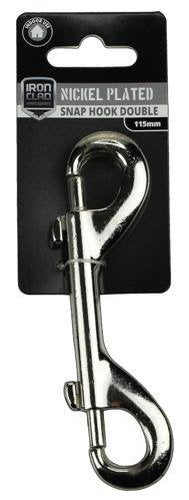 Iron Clad Snap Hook Double 115mm Zinc Plated