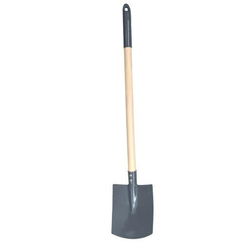 Gardeners Edge Children Square Mouth Shovel Grey