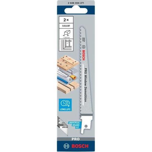 Bosch Window Demolition S611DF Blade 2PC 1.25 X 19 X 150mm