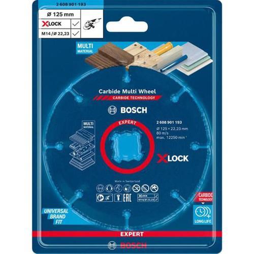 Bosch XLOCK Carbide Multi Wheel Cutting Disc 125mm