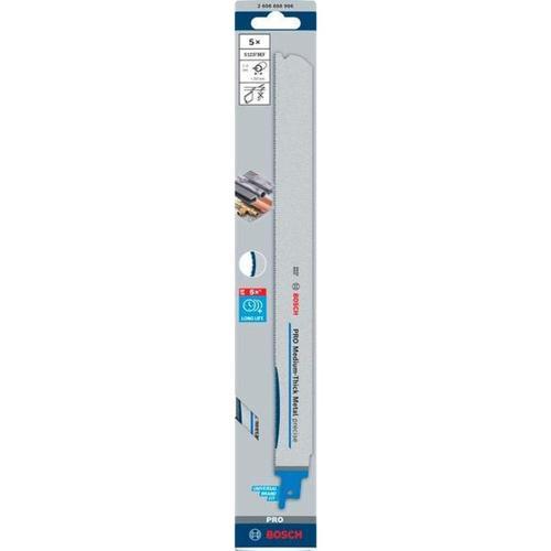 Bosch Recip Blade For Thick Metal 5PK 300mm