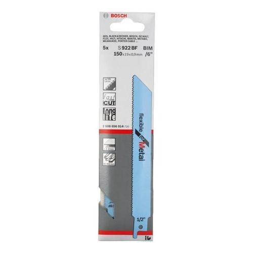 Bosch Recip Blade Flexible For Metal 5PK 150mm