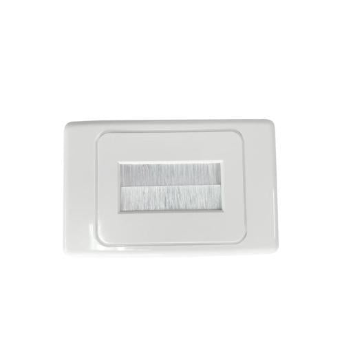 Number 8 Wall Cover Plate White