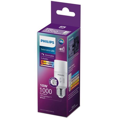 Philips LED Stick 10 Watt 1000 Lumen E27 5Cct Dim Frosted