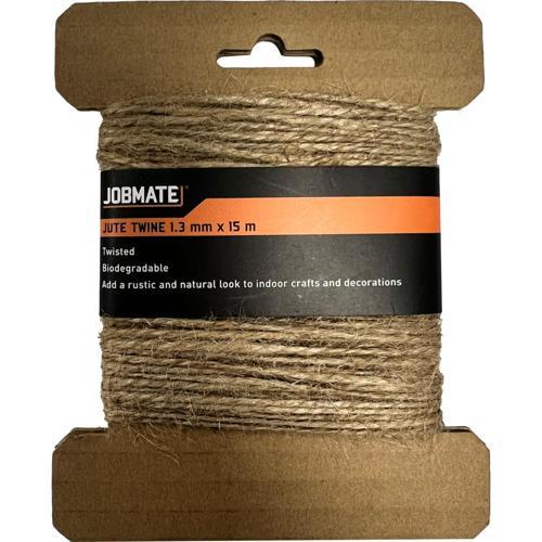Jobmate Jute Twine 1.3mm X 15m