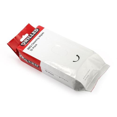 Grilled BBQ Cleaning Wipes 12 Pack