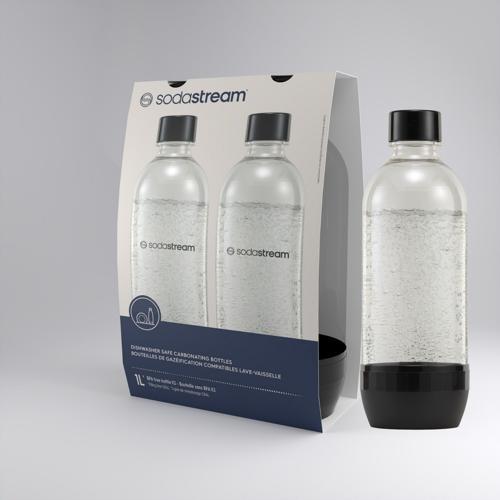 SodaStream Carbonating Bottles Twin Pack 1L