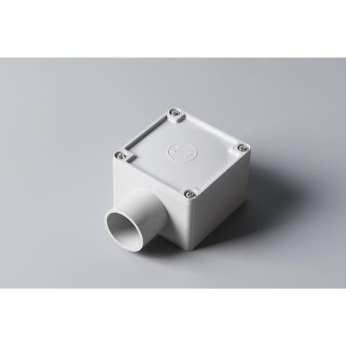 CONDUIT JUNCTION BOX 1-WAY 32mm GREY