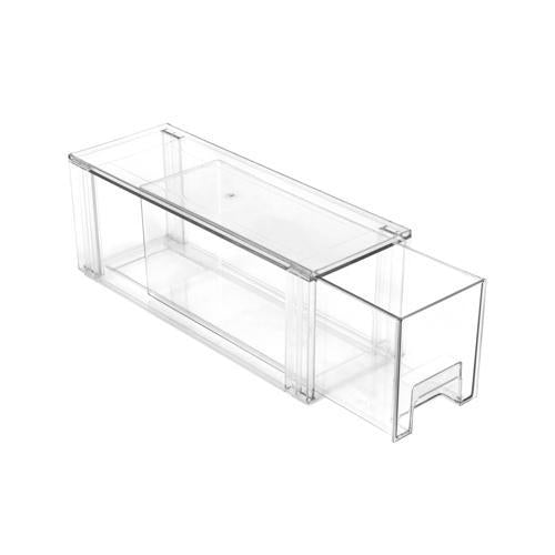 Nouveau Slim Pantry Drawer 350 X 125mm Clear
