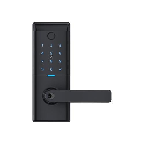 Schlage Ascent Smart Entrance Lever Black Finish