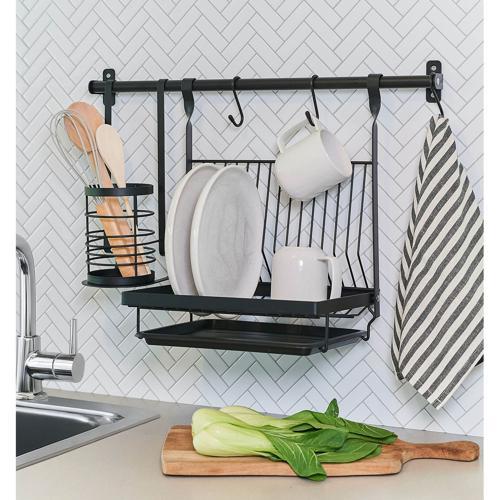 Nouveau Hanging Kitchen System Black
