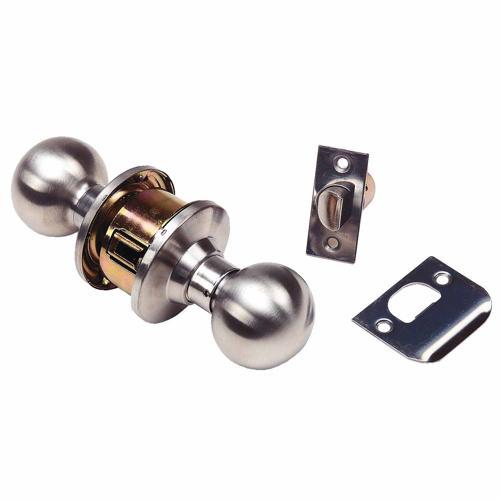 Yale Orbit Knob Passage Set Satin Chrome