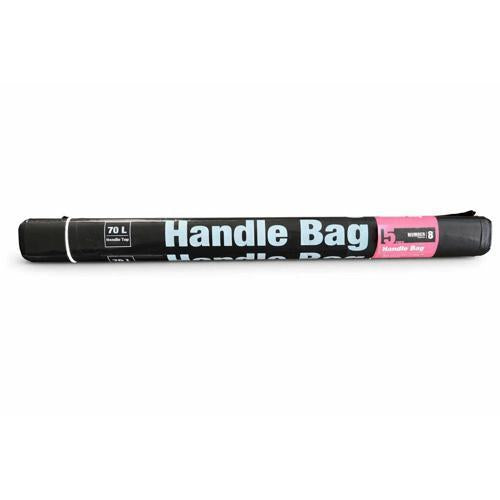 Number 8 Rubbish Bag With Handle 70L 5 Pack