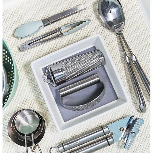 Nouveau Drawer Organiser Non Slip 172 X 172mm White