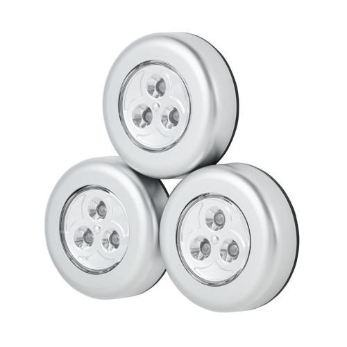 Jackson LED Push Light 3 Pack of 3