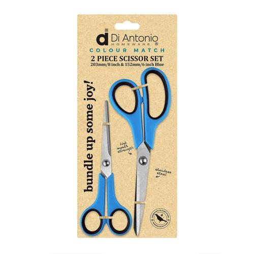 Di Antonio Scissor Set 2 Piece Blue