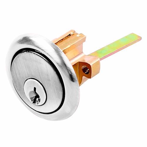 Yale Rim Cylinder 32.8mm Satin Chrome