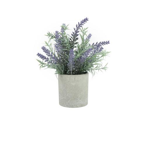 Botanicals Collection Artificial Lavendar Plant In Pot