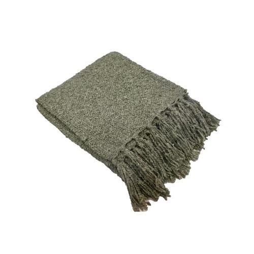 Nouveau Throw Blanket Sage Green