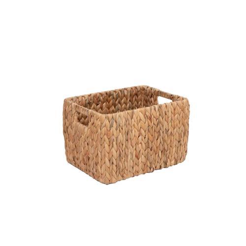Nouveau Indoor Solara Hyacinth Basket Rectangle Small