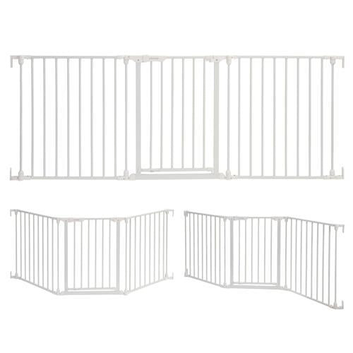 Dreambaby Discovery 3 Safety Barrier 74.5cm TO 1.95m White