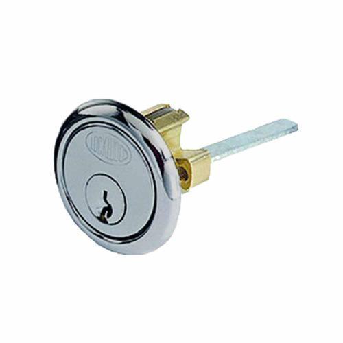 Lockwood External Key Cylinder 32.8mm Satin Chrome