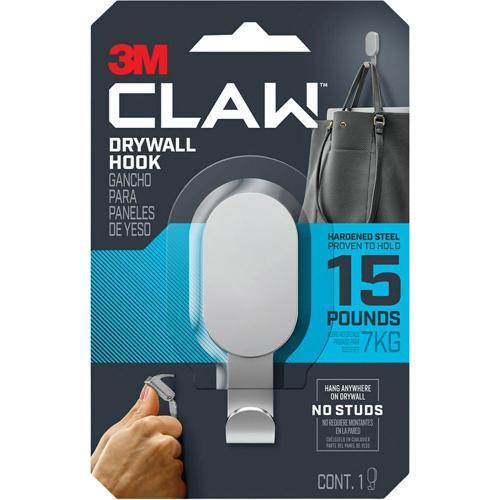 3M Claw Drywall Hook Silver 11213