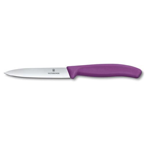 PARING KNIFE STRT 10cm PURPLE VVICTX
