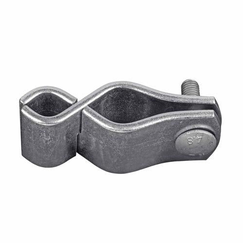 Hang-It Pipe Gate Hinge Clamp M16x25 Silver
