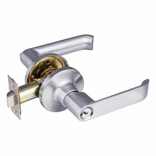 Schlage Regent Jupiter Entrance Lever Length: 105mm Satin Chrome Plate