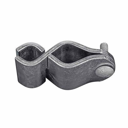 Hang-It Pipe Gate Hinge Clamp M20x32 Silver