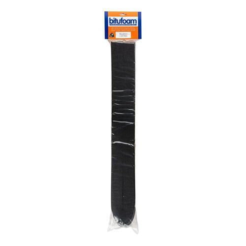 Bitufoam Bitumen Impregnated Sealant Foam Strip L: 2m 50mm Black