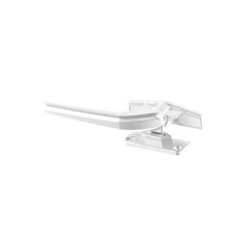 Yale Window Handle Timber Left-Hand Face Fix 107mm White 107mm White
