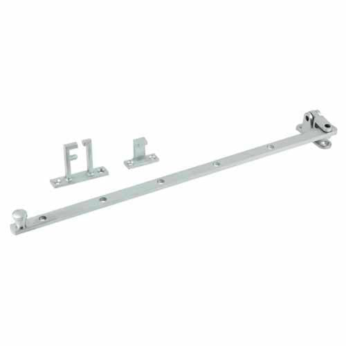 Jaeco Casement Window Stay 365mm Satin Chrome Finish