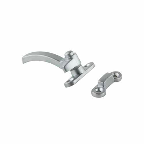 Jaeco Split Rail Window Fastener Left-Hand 66mm Satin Chrome Finish
