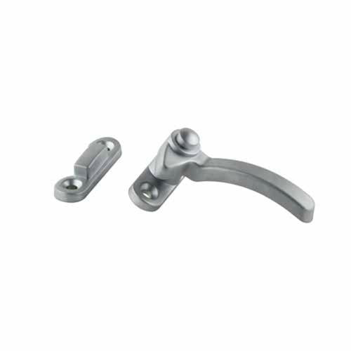 Jaeco Split Rail Window Fastener Right-Hand 66mm Satin Chrome Finish