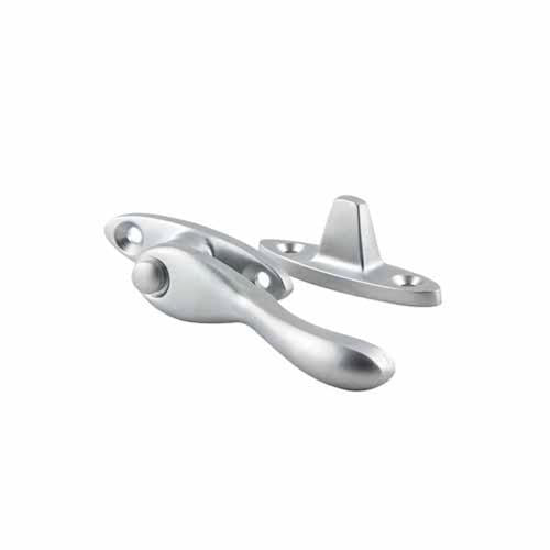 Jaeco Solid Brass Wedge Window Fastener 85mm Satin Chrome Finish