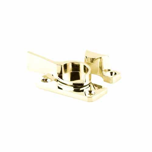 Jaeco Crescent Sash Window Fastener 74mm Brass Finish